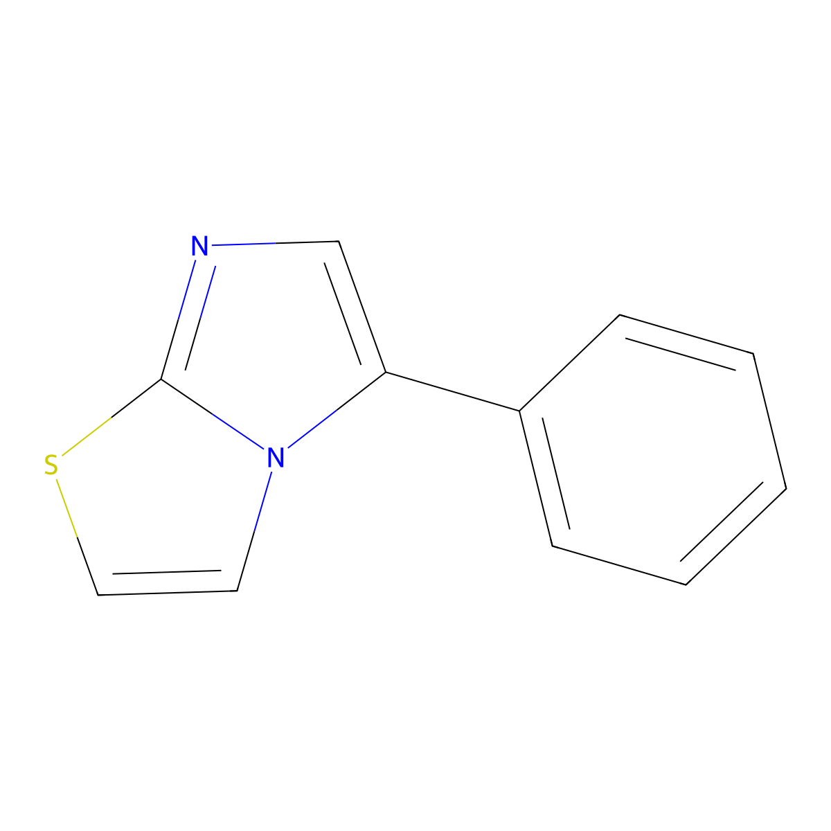 5-Phenylimidazo[2,1-b]thiazole molecular structure, CAS 121953-31-9