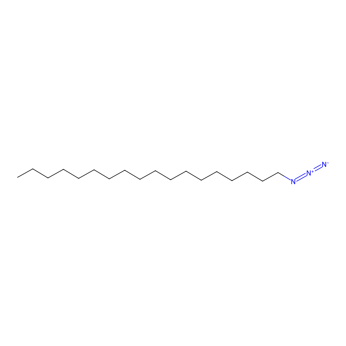 Octadecane, 1-azido- molecular structure, CAS 121955-20-2