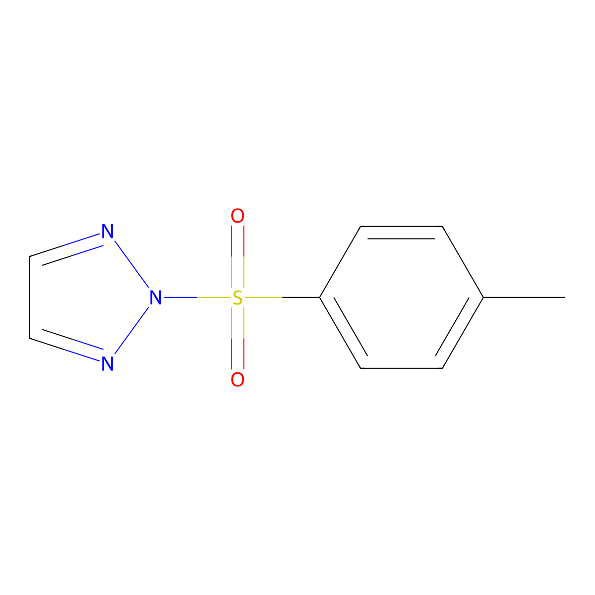 2-Tosyl-2H-1,2,3-triazole molecular structure, CAS 1219601-61-2