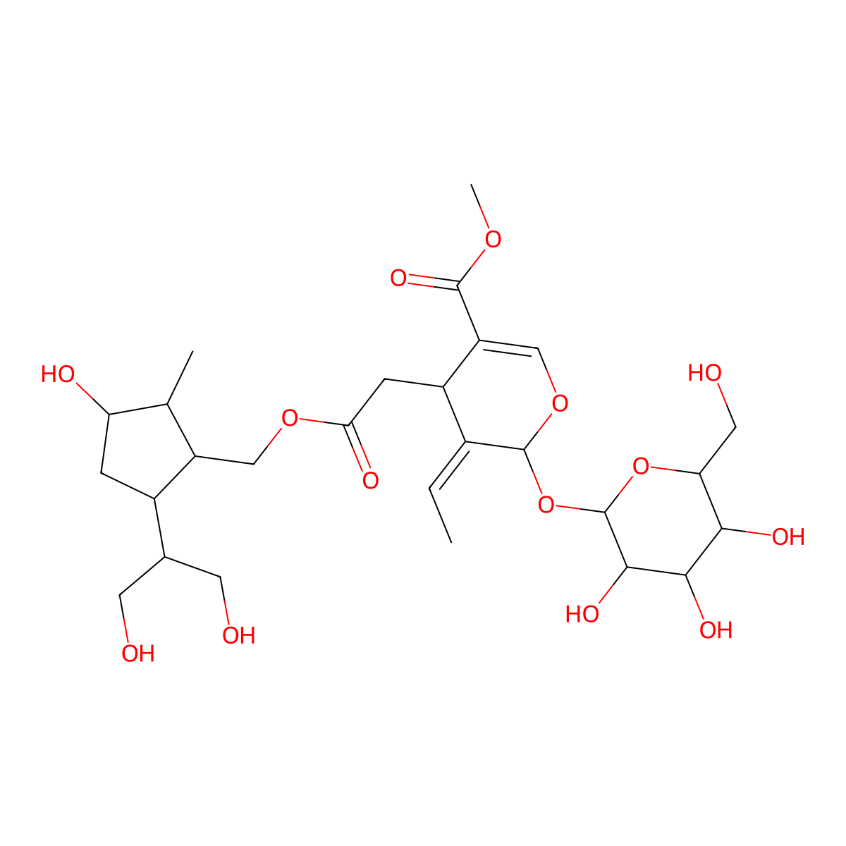 9-Hydroxyjasmesoside molecular structure, CAS 121979-17-7