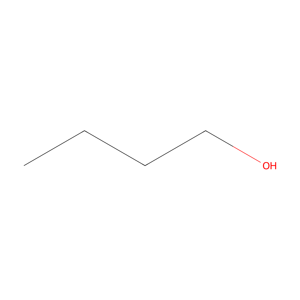 1-Butanol molecular structure, CAS 1219794-84-9