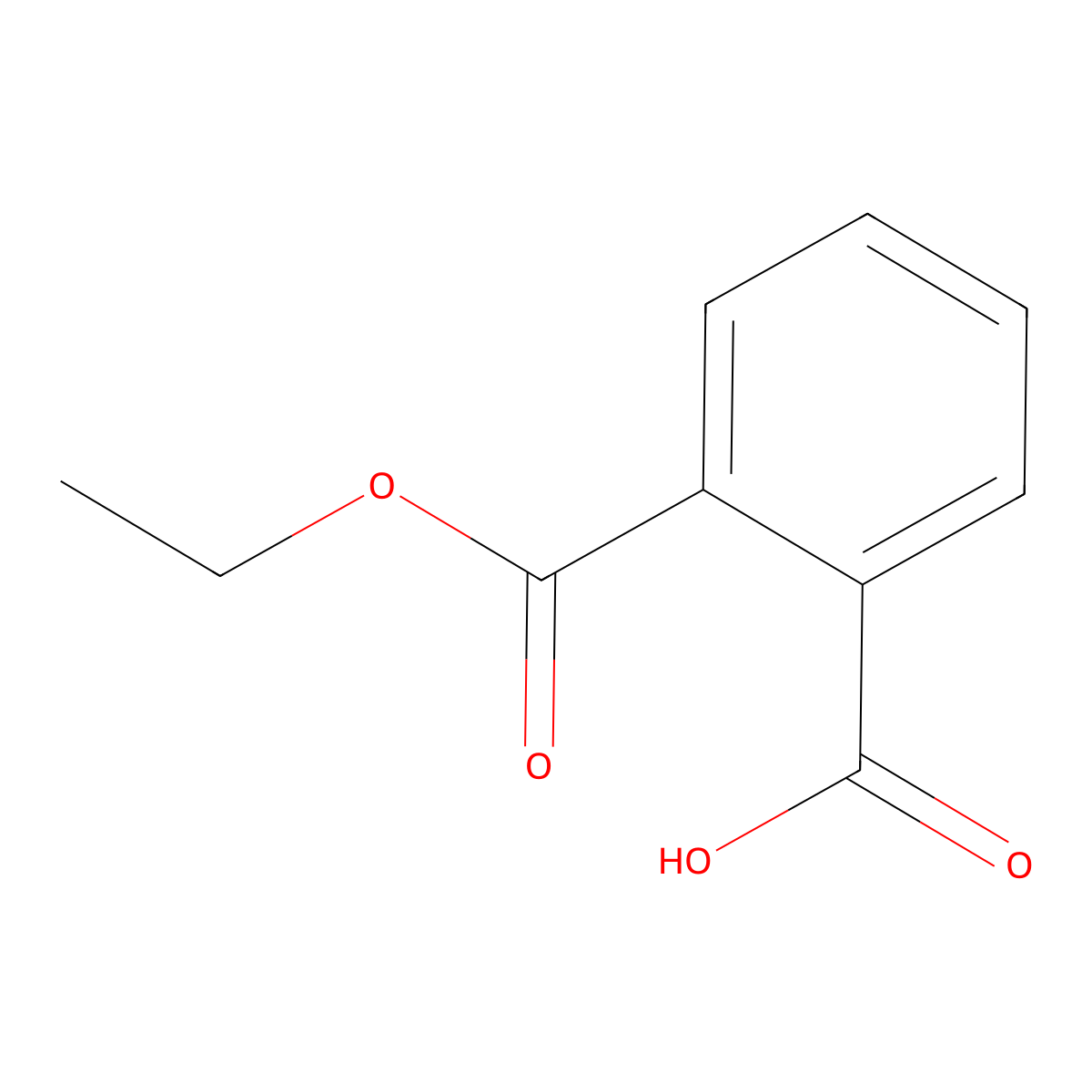 2-(Ethoxycarbonyl)(~2~H_4_)benzoic acid molecular structure, CAS 1219806-03-7