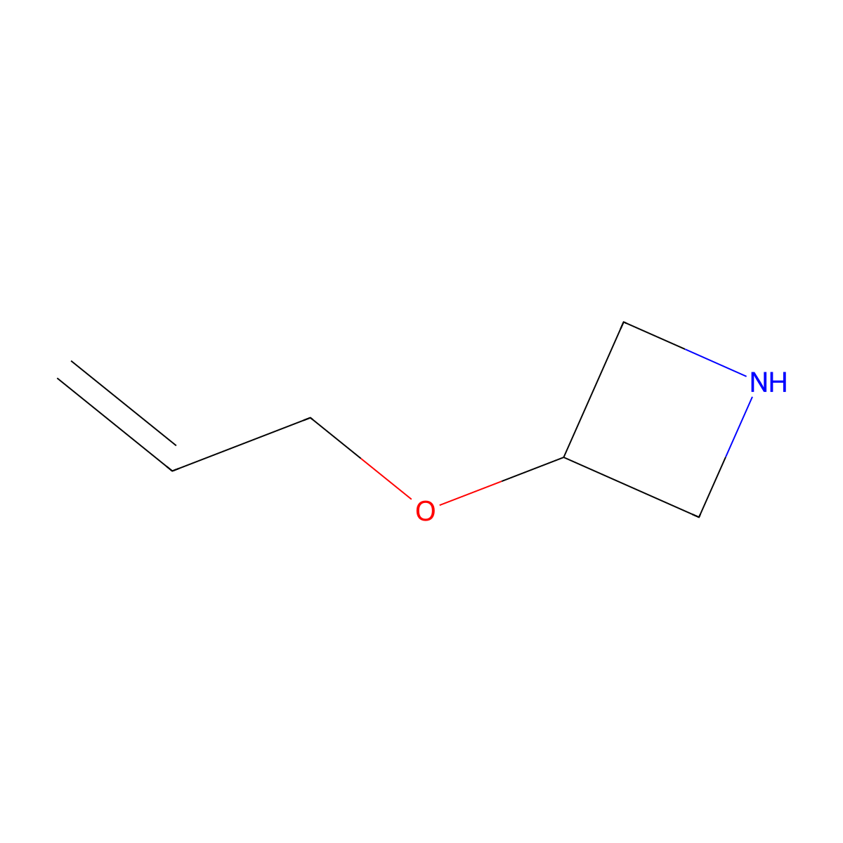 3-(Allyloxy)azetidine molecular structure, CAS 1219982-03-2