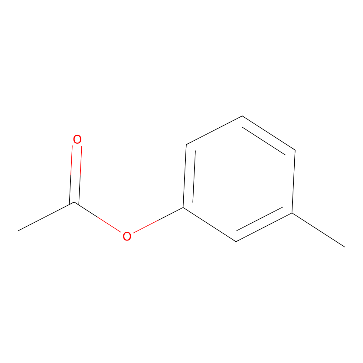Cresatin molecular structure, CAS 122-46-3