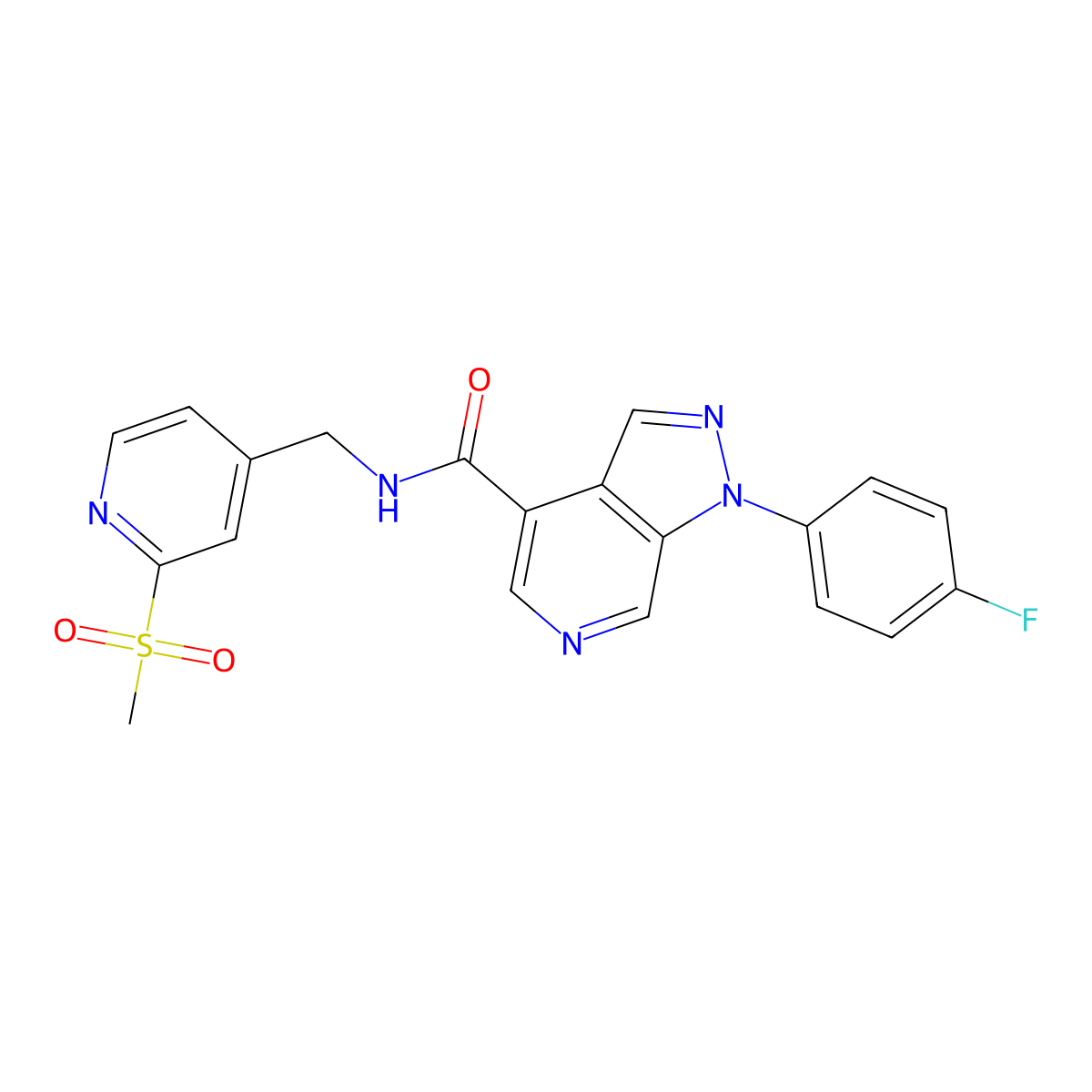 CCR1 antagonist 9 molecular structure, CAS 1220026-26-5