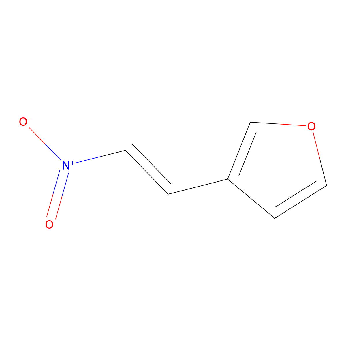 3-(B-Nitrovinyl)furan molecular structure, CAS 122016-40-4
