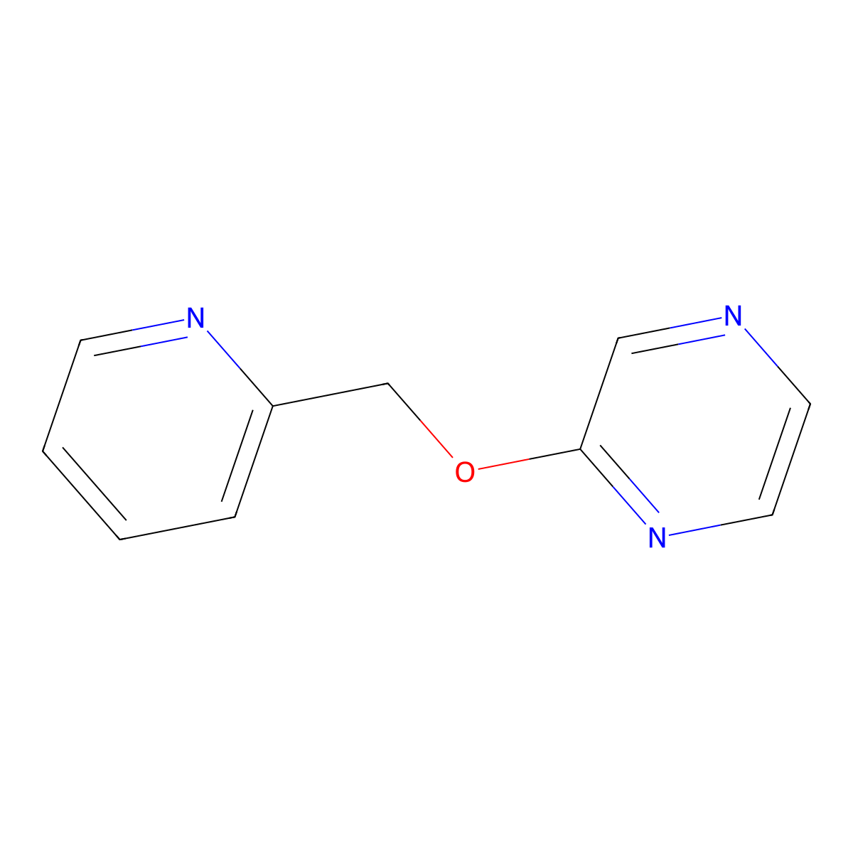 2-[(Pyridin-2-yl)methoxy]pyrazine molecular structure, CAS 1220182-29-5