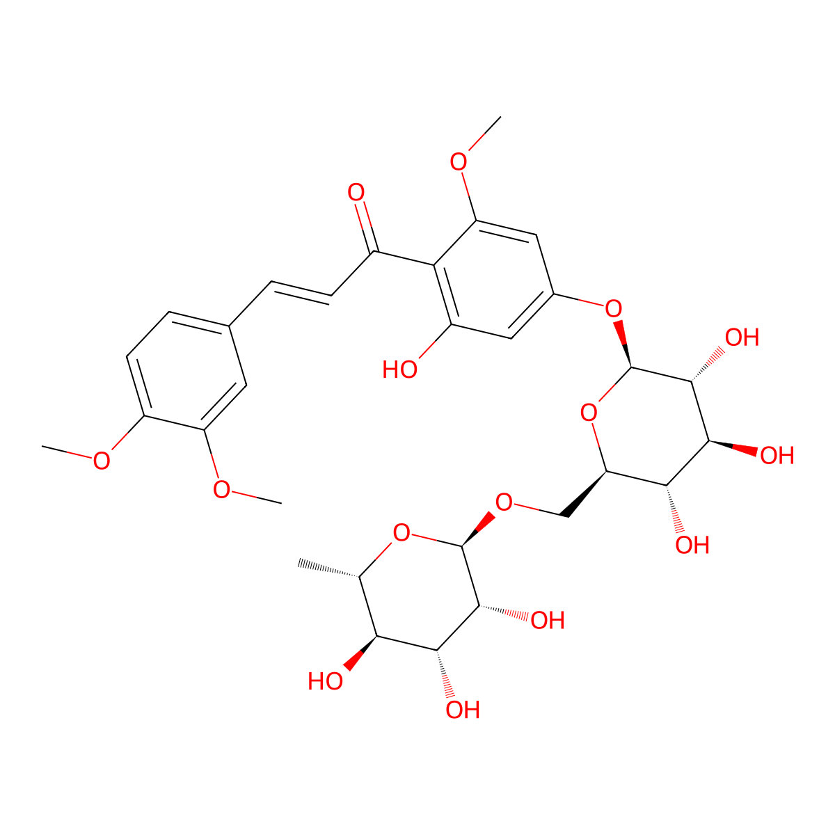 Diosmin Impurity 5 molecular structure, CAS 122087-66-5