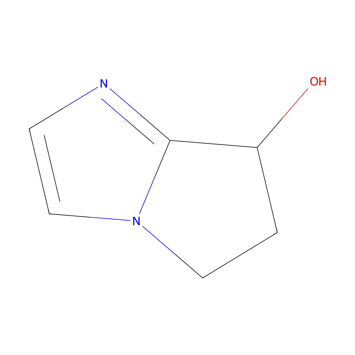 (S)-6,7-Dihydro-5H-pyrrolo[1,2-a]imidazol-7-ol molecular structure, CAS 1221187-74-1
