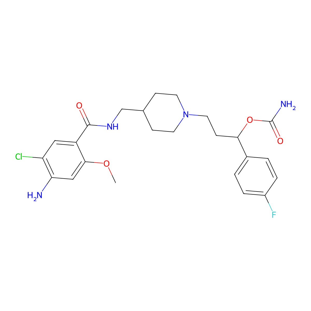 Relenopride molecular structure, CAS 1221416-43-8