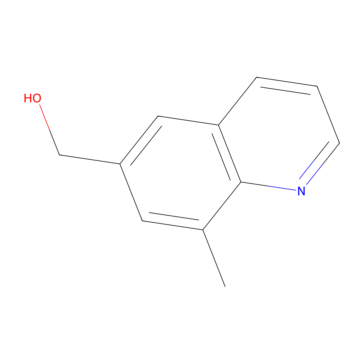 (8-Methylquinolin-6-yl)methanol molecular structure, CAS 122149-28-4