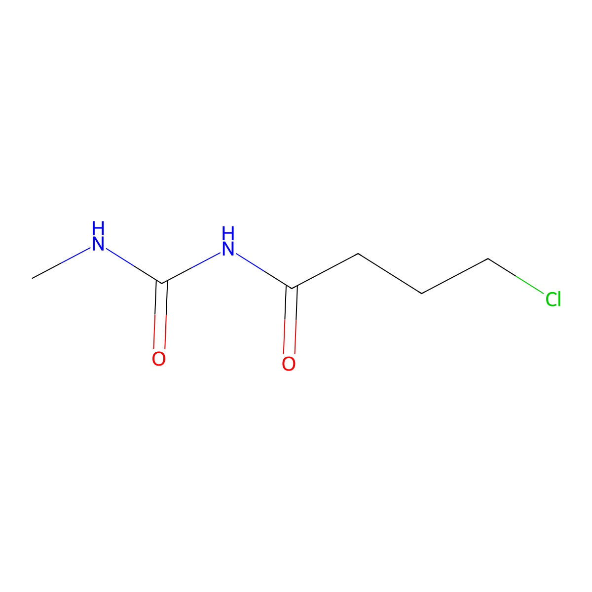 3-(4-Chlorobutanoyl)-1-methylurea molecular structure, CAS 1221725-85-4