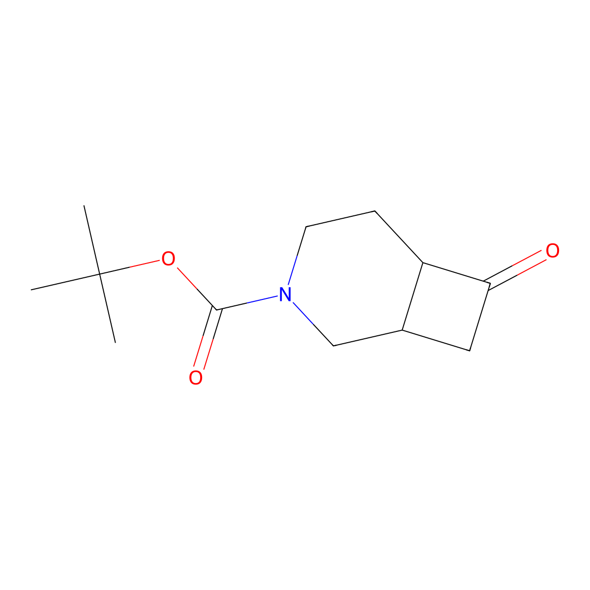 3-Boc-7-oxo-3-azabicyclo[4.2.0]octane molecular structure, CAS 1221818-10-5