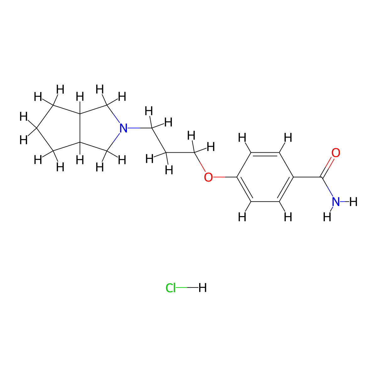 S 38093 Hydrochloride molecular structure, CAS 1222097-72-4
