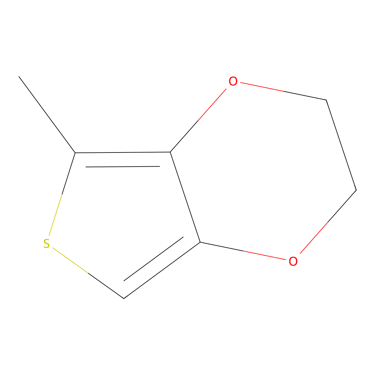 5-Methyl-2,3-dihydrothieno[3,4-b][1,4]dioxine molecular structure, CAS 1222186-52-8