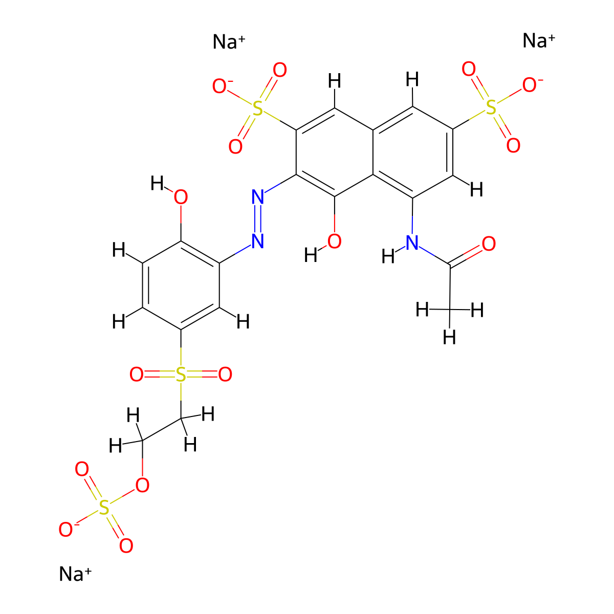 Reactive Violet 5 molecular structure, CAS 12226-38-9