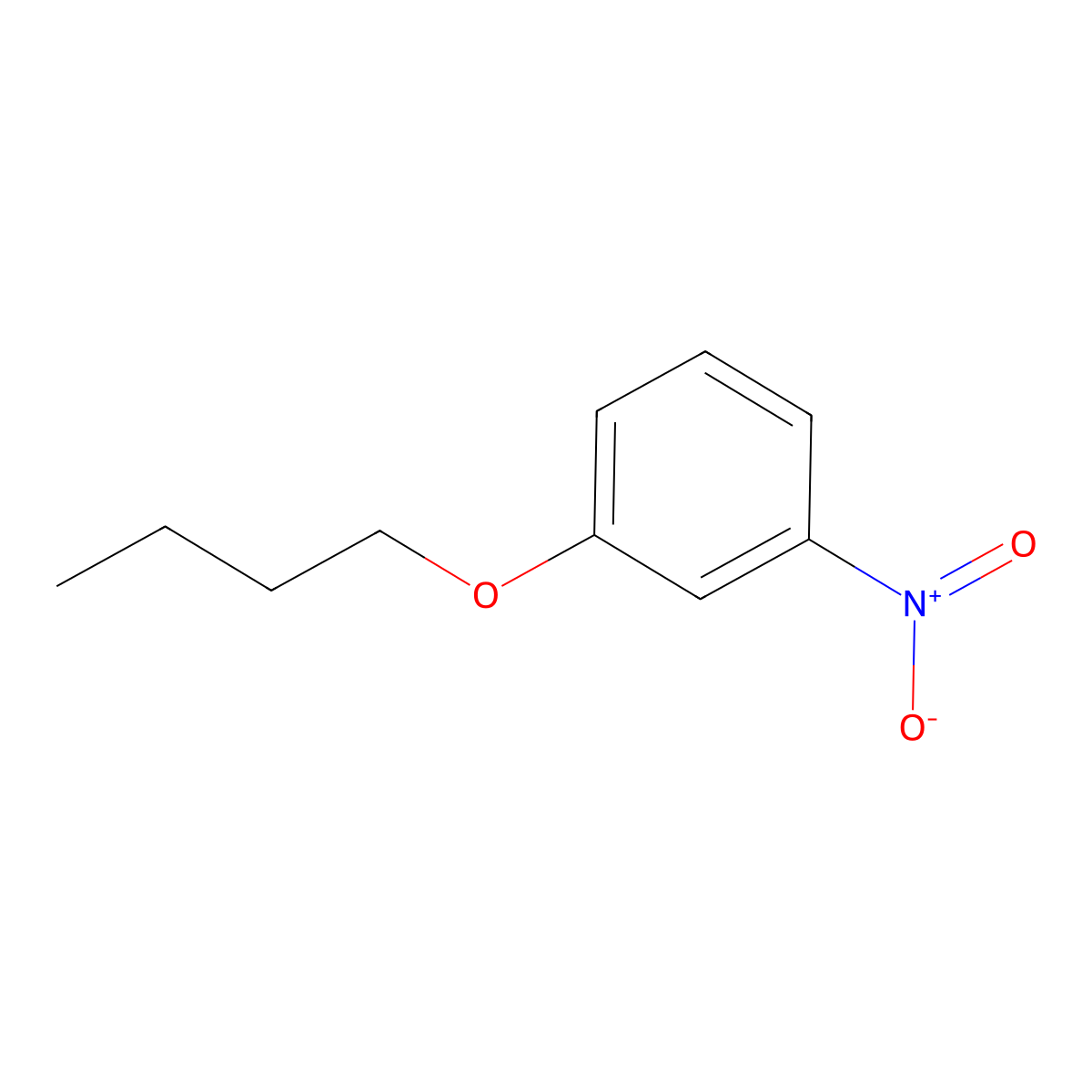 1-Butoxy-3-nitrobenzene molecular structure, CAS 122329-01-5