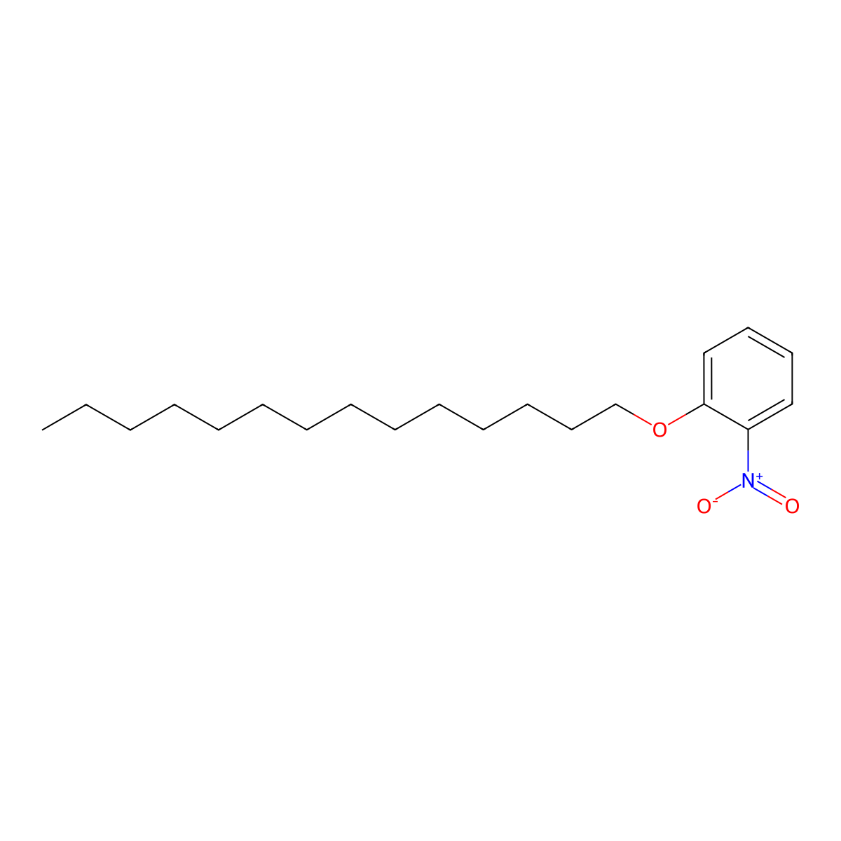 1-Nitro-2-(tetradecyloxy)benzene molecular structure, CAS 122329-02-6