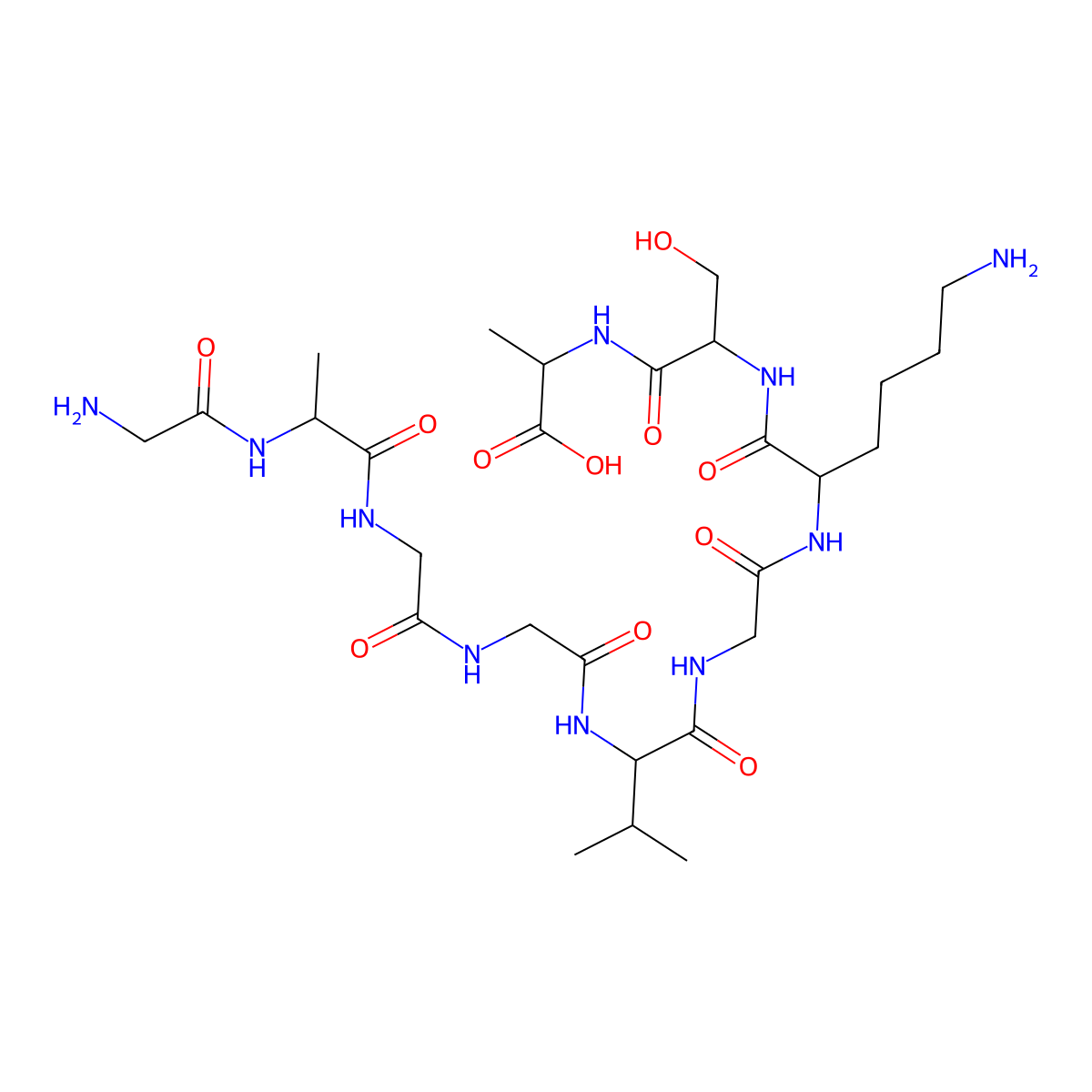Gaggvgksa molecular structure, CAS 1223335-84-9