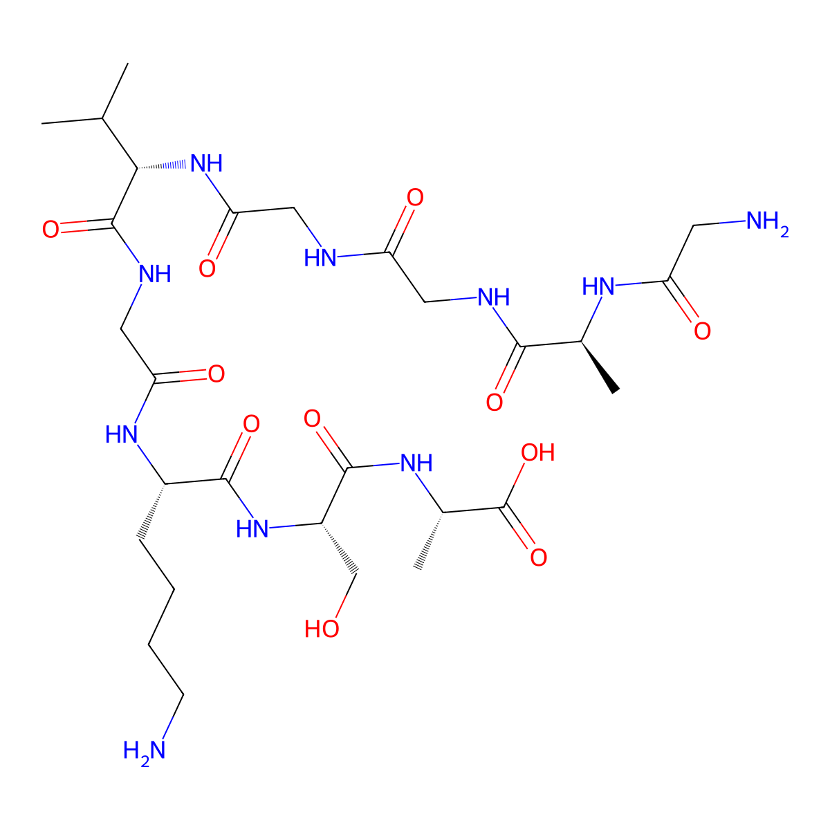 Gaggvgksa molecular structure, CAS 1223335-84-9