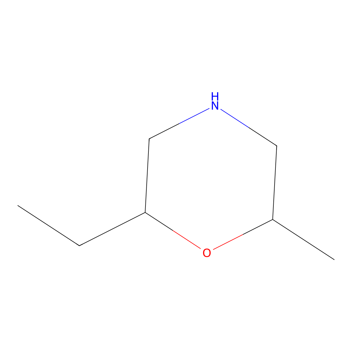 cis-2-Ethyl-6-methylmorpholine molecular structure, CAS 1223450-93-8