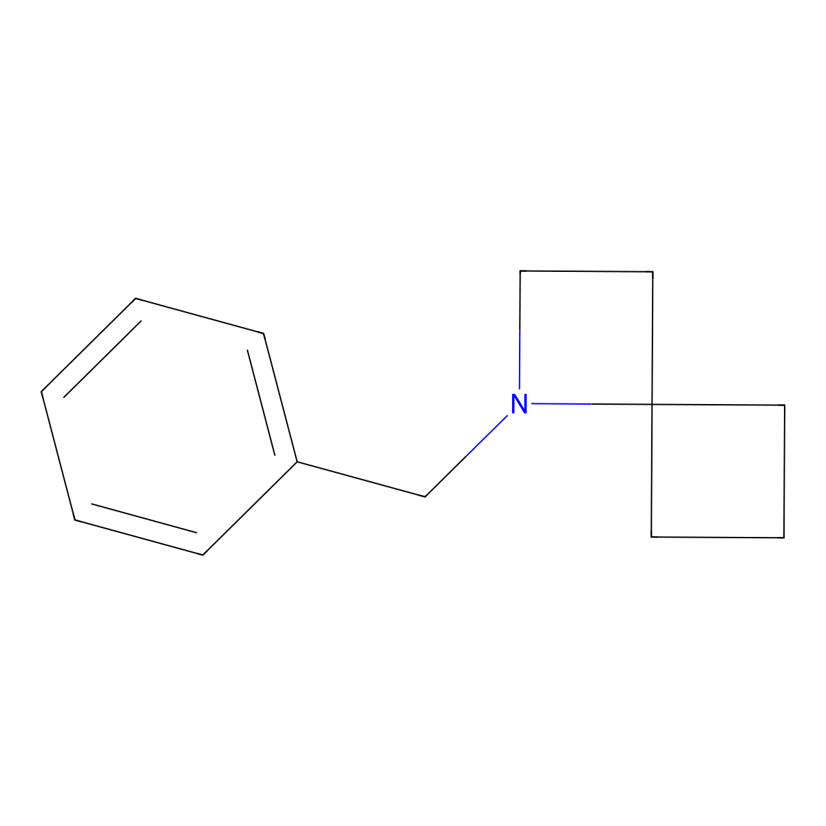 1-Benzyl-1-azaspiro[3.3]heptane molecular structure, CAS 1223573-40-7