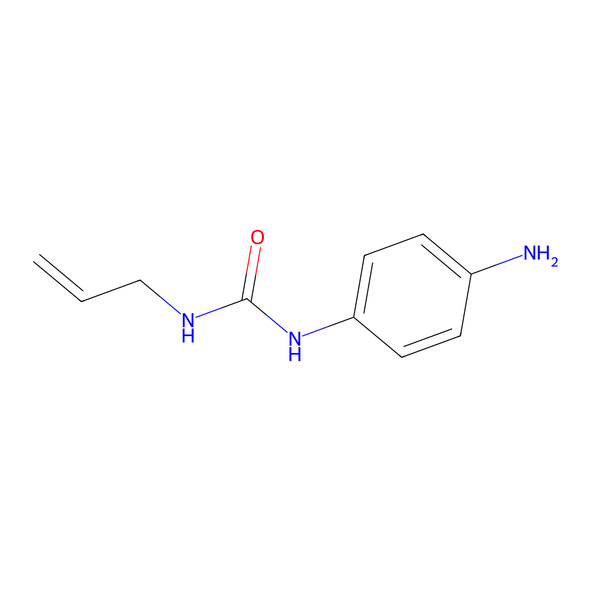 1-(4-Aminophenyl)-3-(prop-2-en-1-yl)urea molecular structure, CAS 1223584-12-0