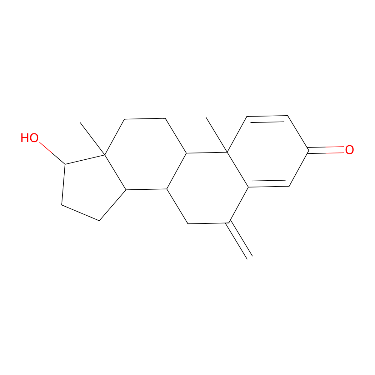 17-Dihydroexemestane molecular structure, CAS 122370-91-6