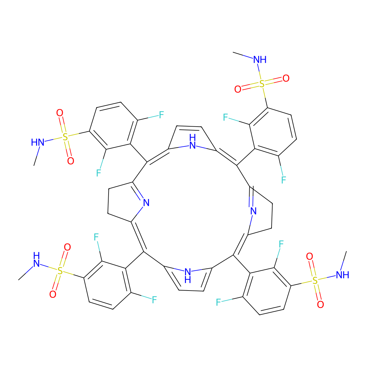Redaporfin molecular structure, CAS 1224104-08-8