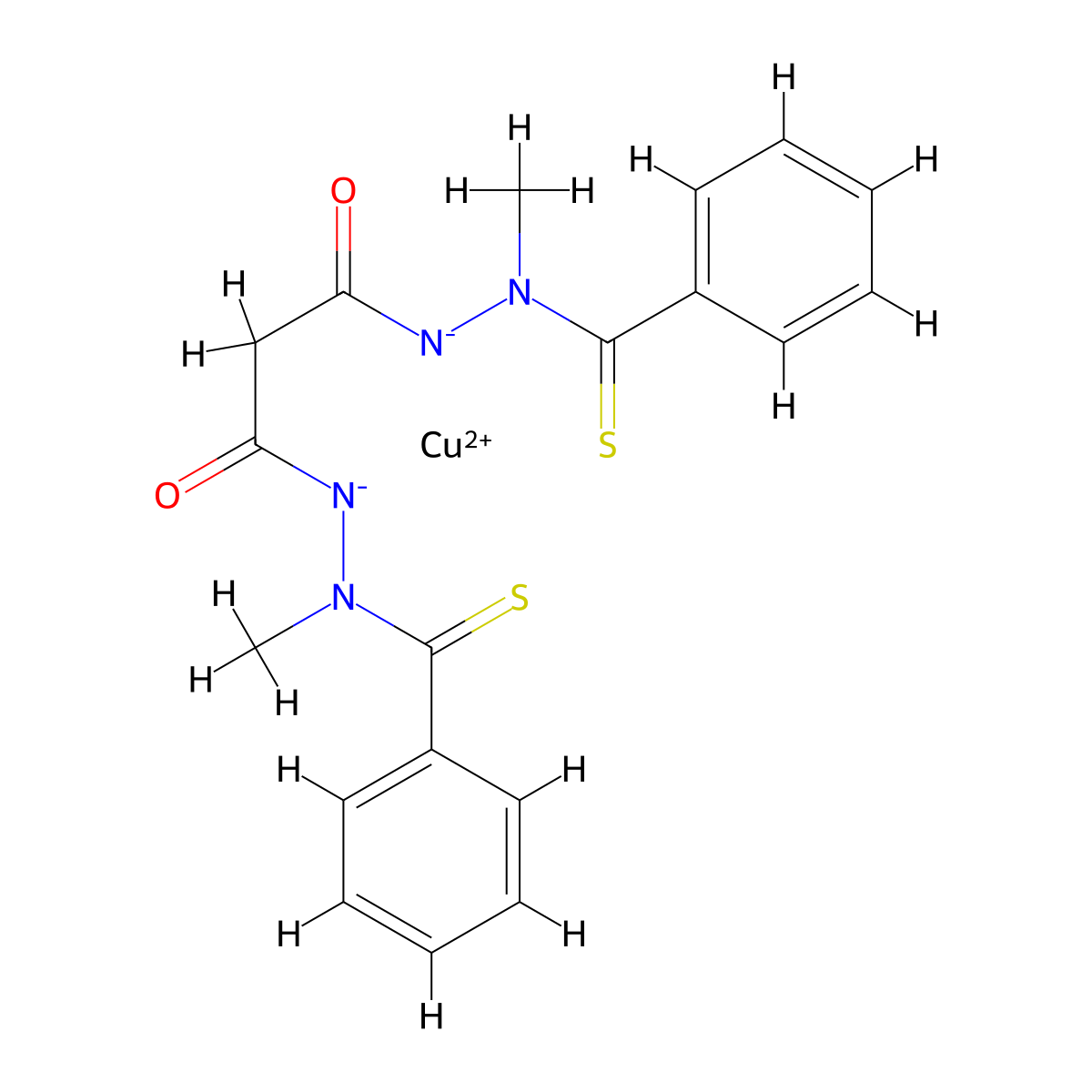 Cu(II)-Elesclomol molecular structure, CAS 1224195-72-5