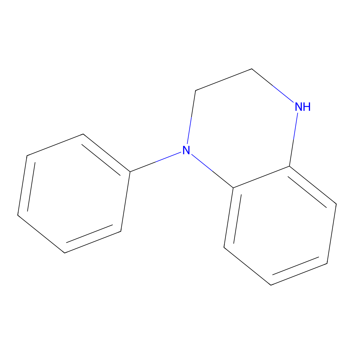 1-Phenyl-1,2,3,4-tetrahydroquinoxaline molecular structure, CAS 1224639-98-8