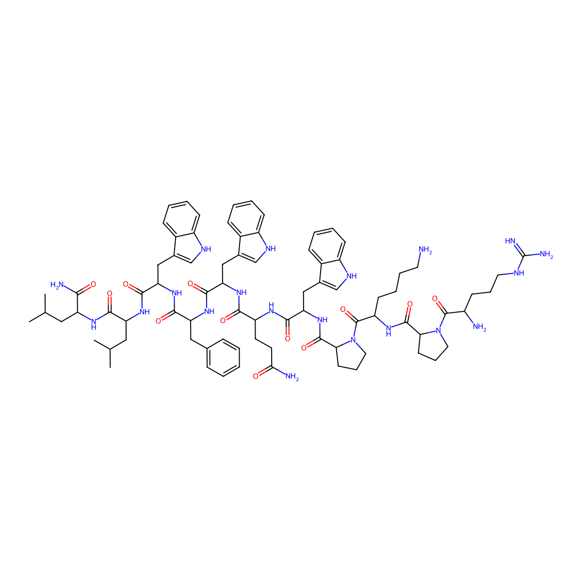 (D-Arg1,D-Trp5.7.9,Leu11)-Substance P molecular structure, CAS 122481-75-8