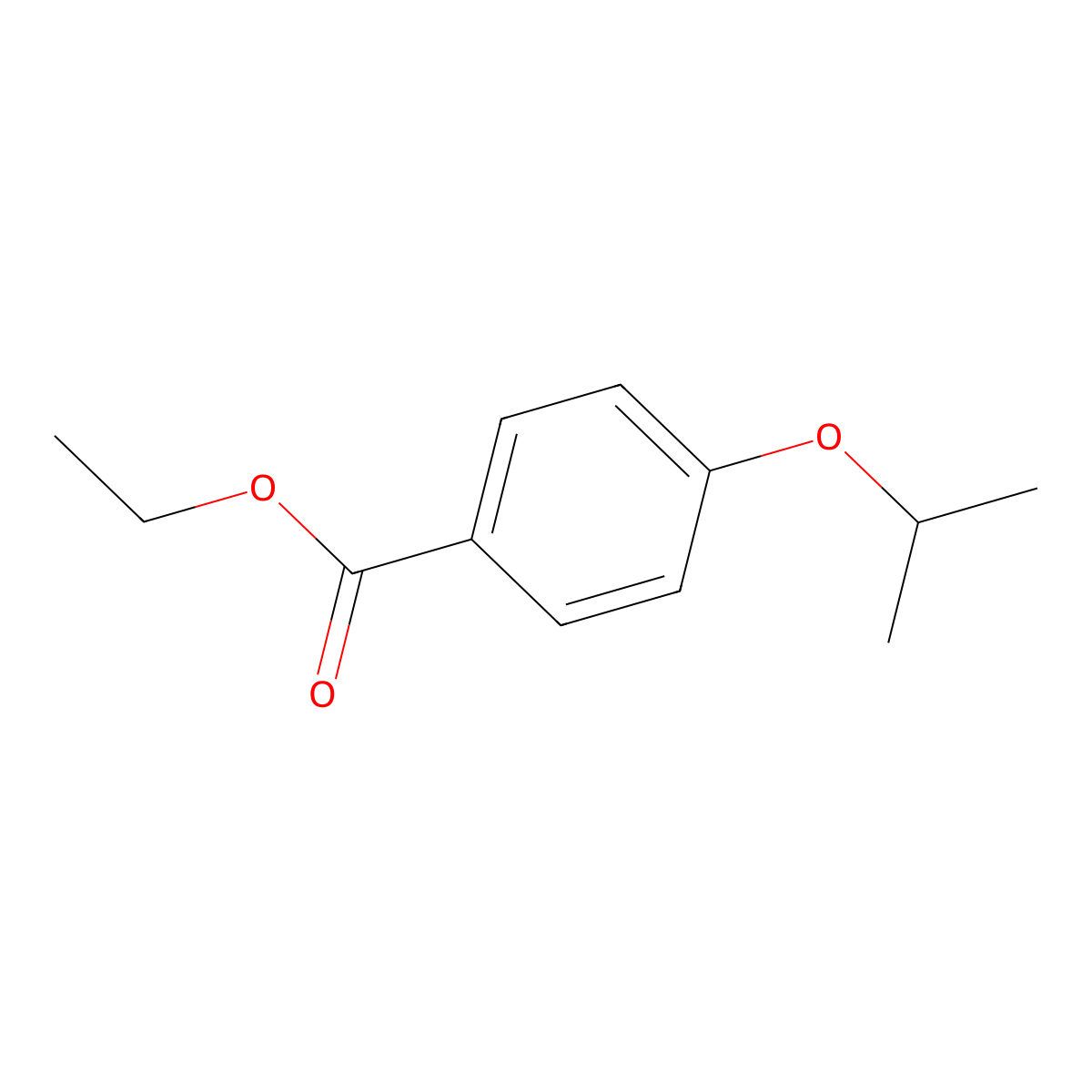 Ethyl 4-isopropoxybenzoate molecular structure, CAS 122488-52-2