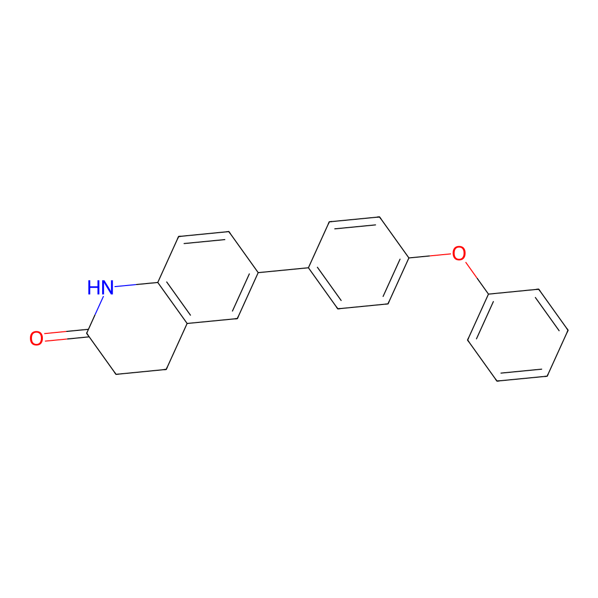 6-(4-Phenoxyphenyl)-3,4-dihydroquinolin-2(1h)-one molecular structure, CAS 1224927-44-9