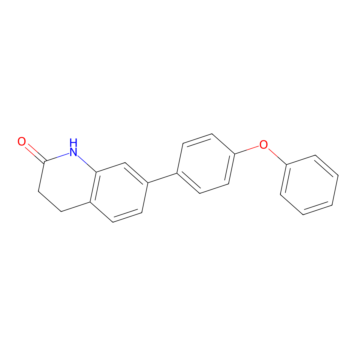 7-(4-Phenoxyphenyl)-3,4-dihydroquinolin-2(1h)-one molecular structure, CAS 1224928-17-9