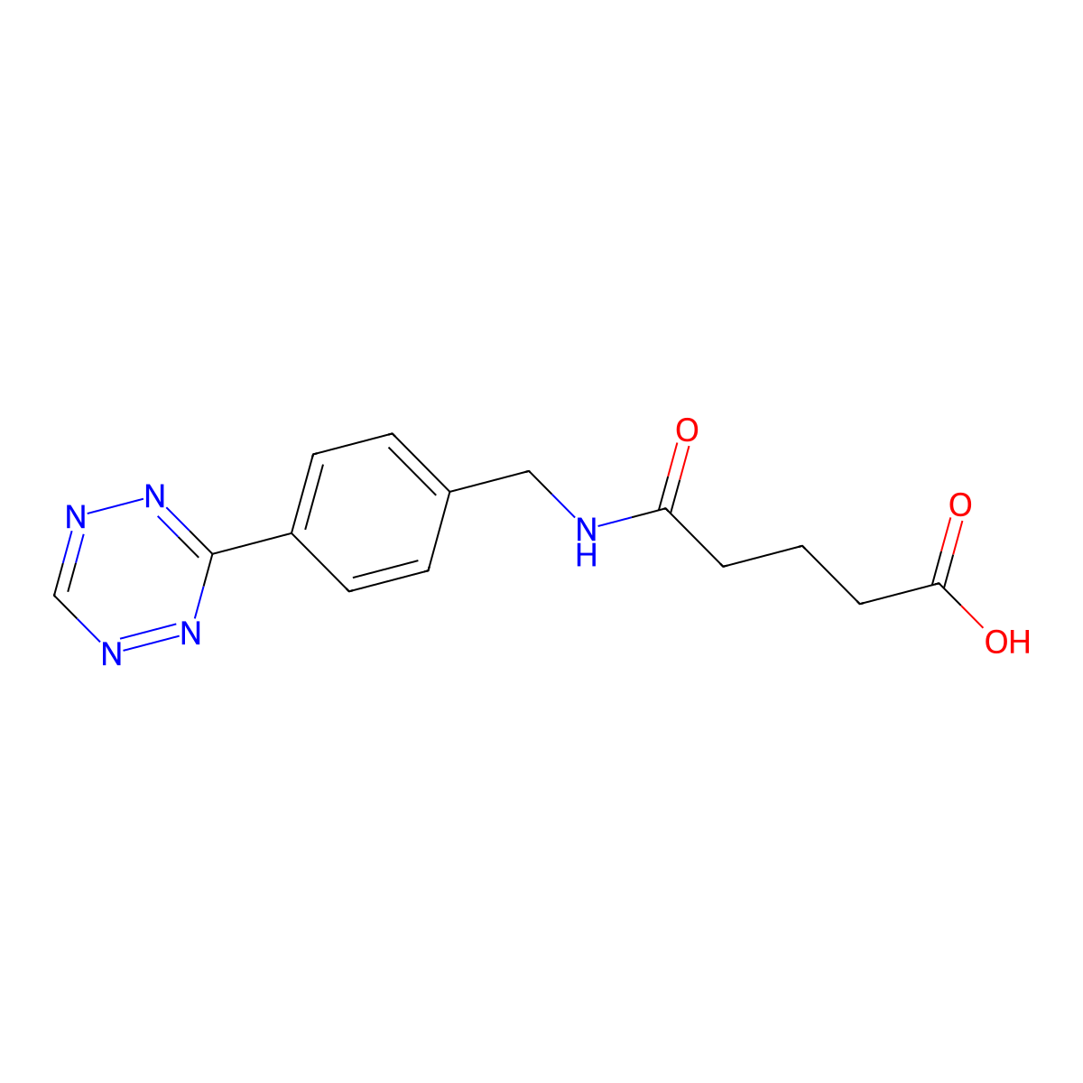 Bz-Tz-acid molecular structure, CAS 1225146-53-1