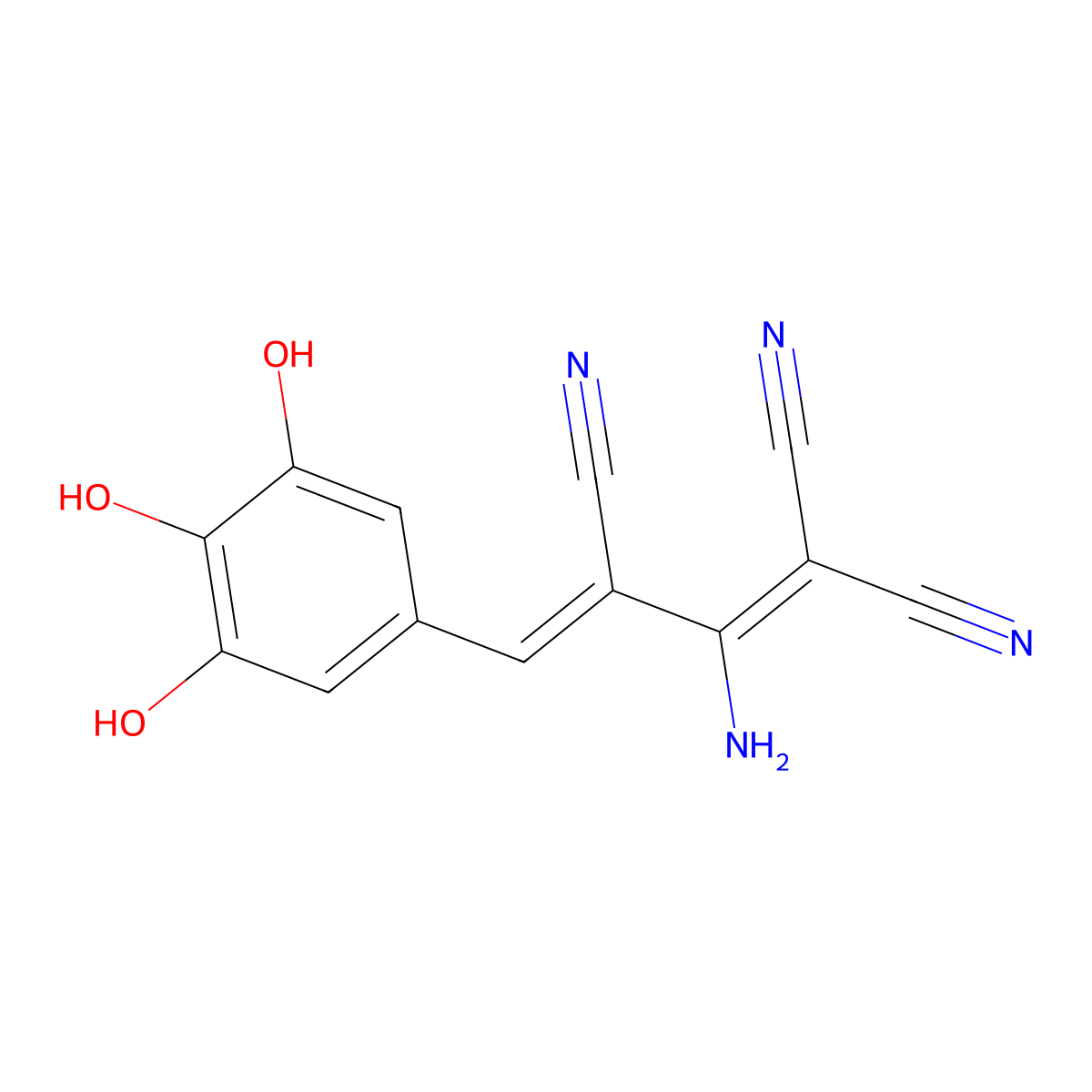 Tyrphostin 51 molecular structure, CAS 122520-90-5