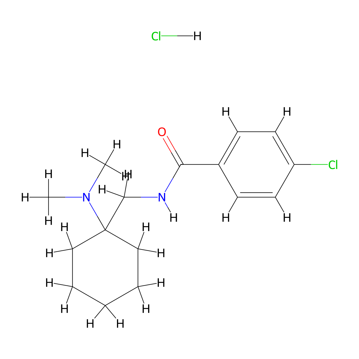 AH-8529 hydrochloride molecular structure, CAS 1225333-02-7