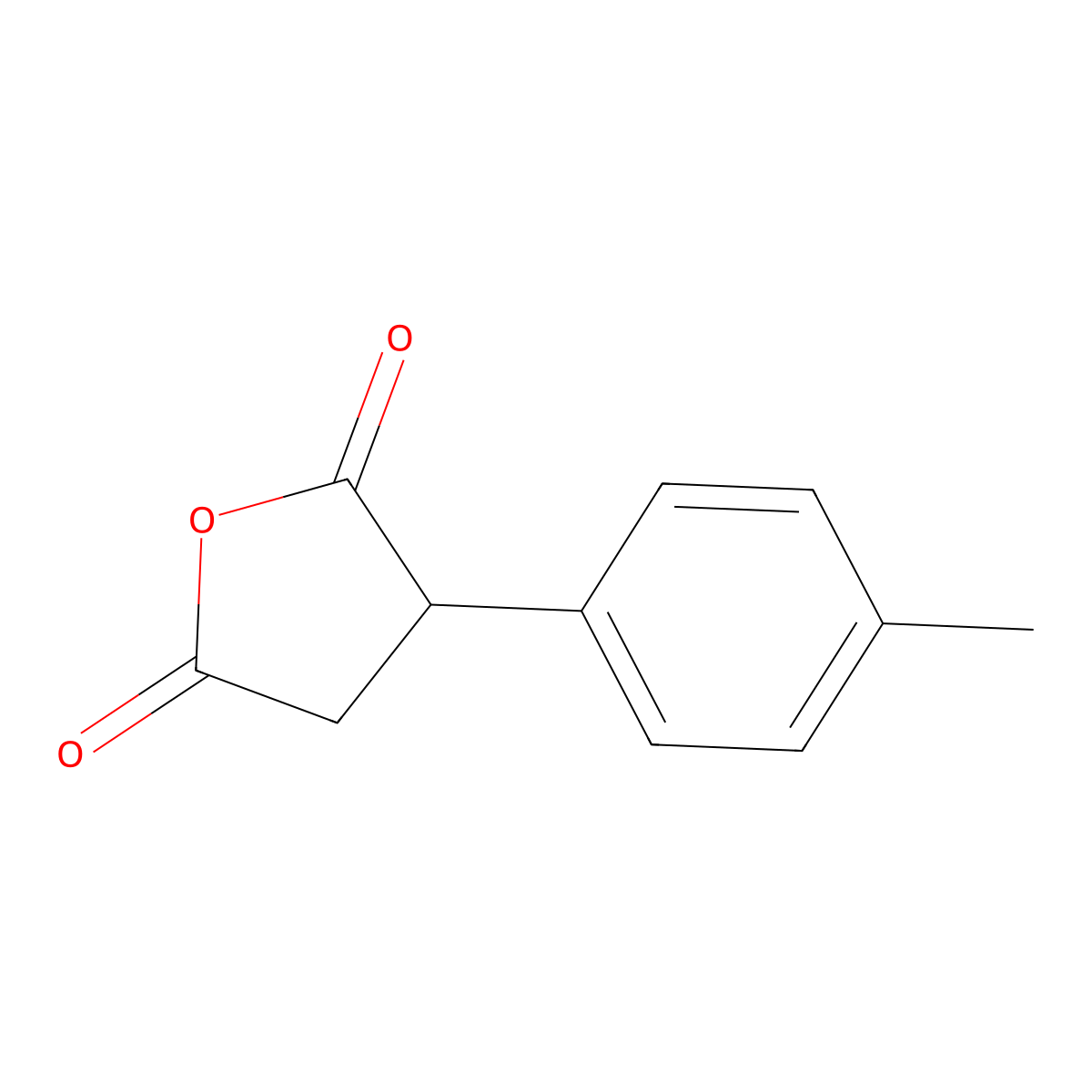 3-(p-Tolyl)dihydrofuran-2,5-dione molecular structure, CAS 1225521-38-9