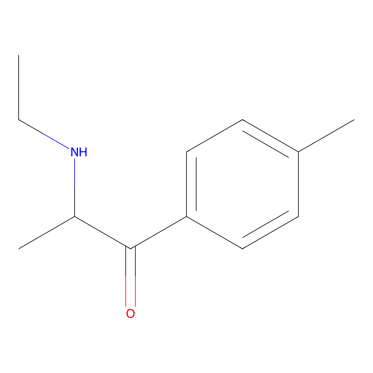4-Methylethcathinone molecular structure, CAS 1225617-18-4