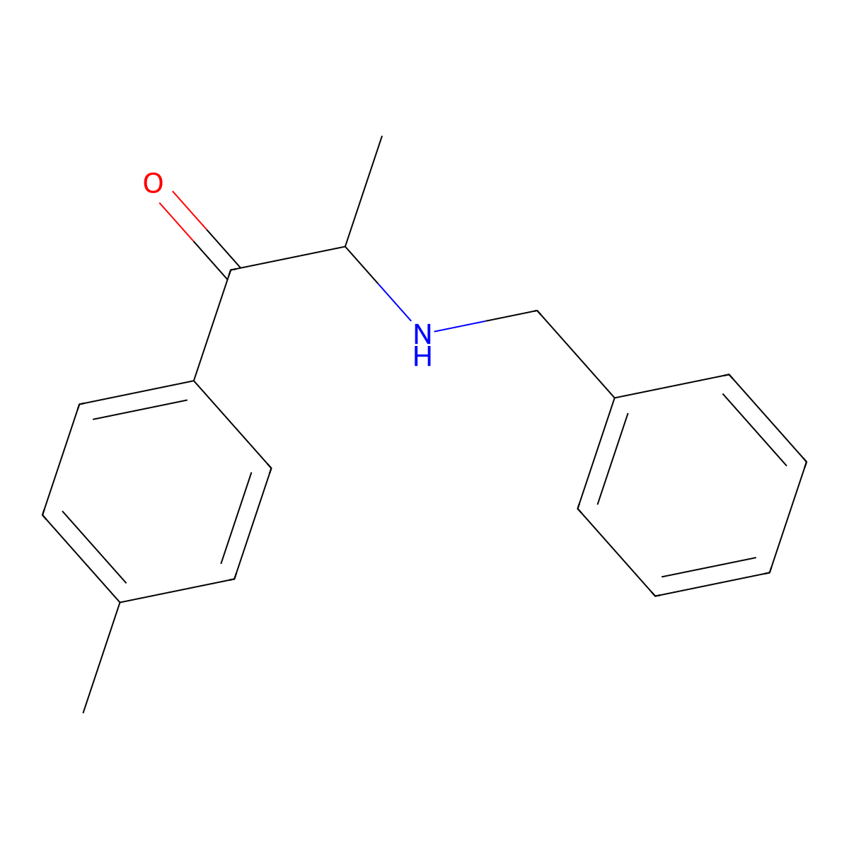 Benzedrone molecular structure, CAS 1225617-75-3