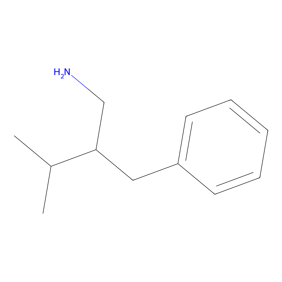 [2-(Aminomethyl)-3-methylbutyl]benzene molecular structure, CAS 1225705-95-2