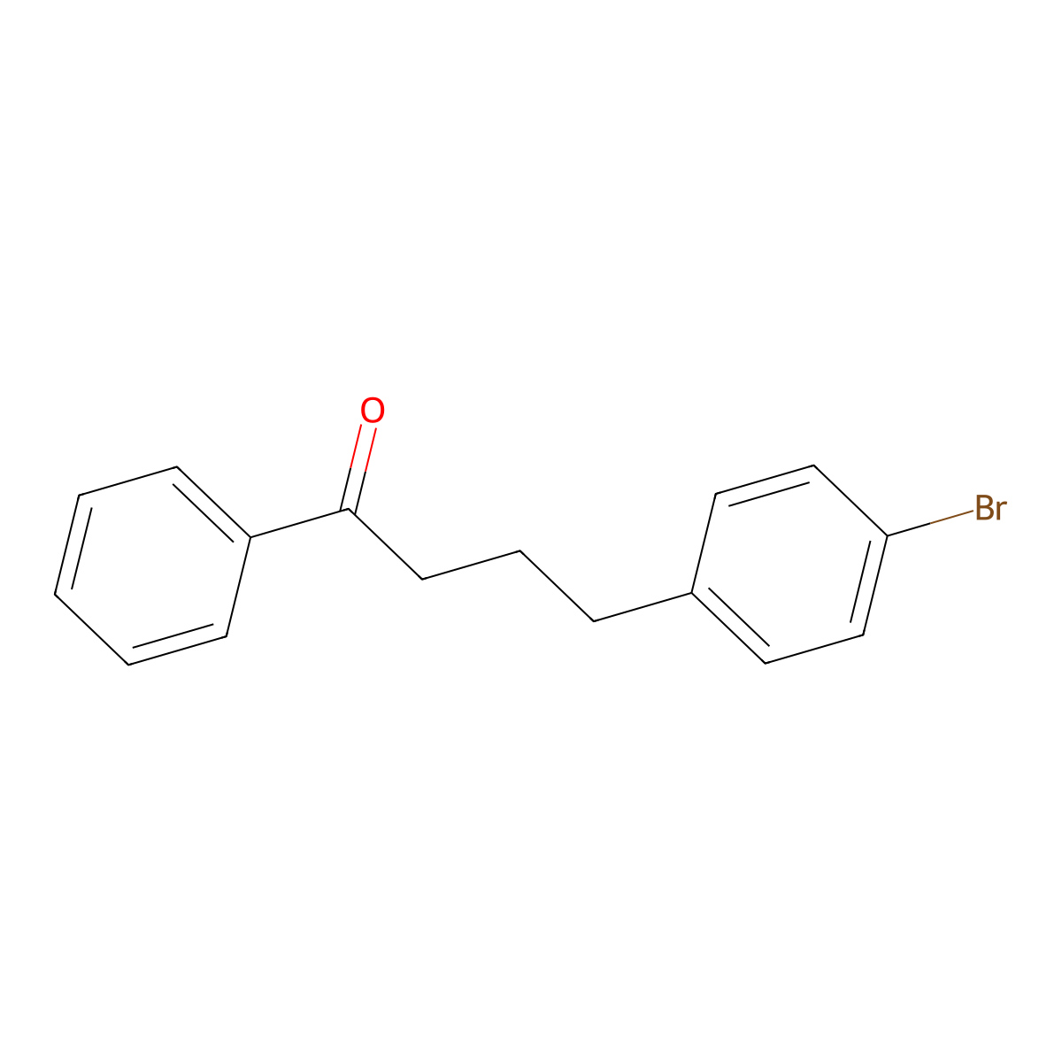 4-(4-Bromophenyl)-1-phenylbutan-1-one molecular structure, CAS 1225857-78-2