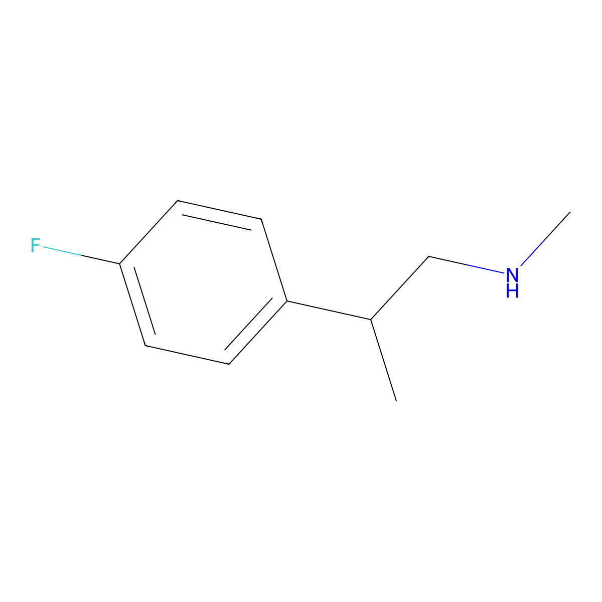 [2-(4-Fluorophenyl)propyl](methyl)amine molecular structure, CAS 1226017-32-8