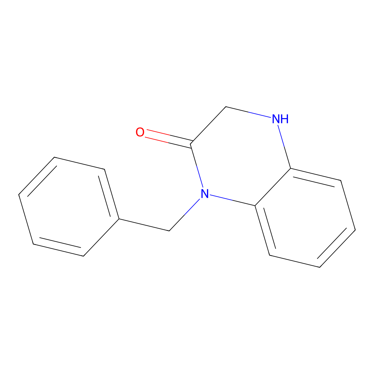 1-Benzyl-1,2,3,4-tetrahydroquinoxalin-2-one molecular structure, CAS 1226039-96-8