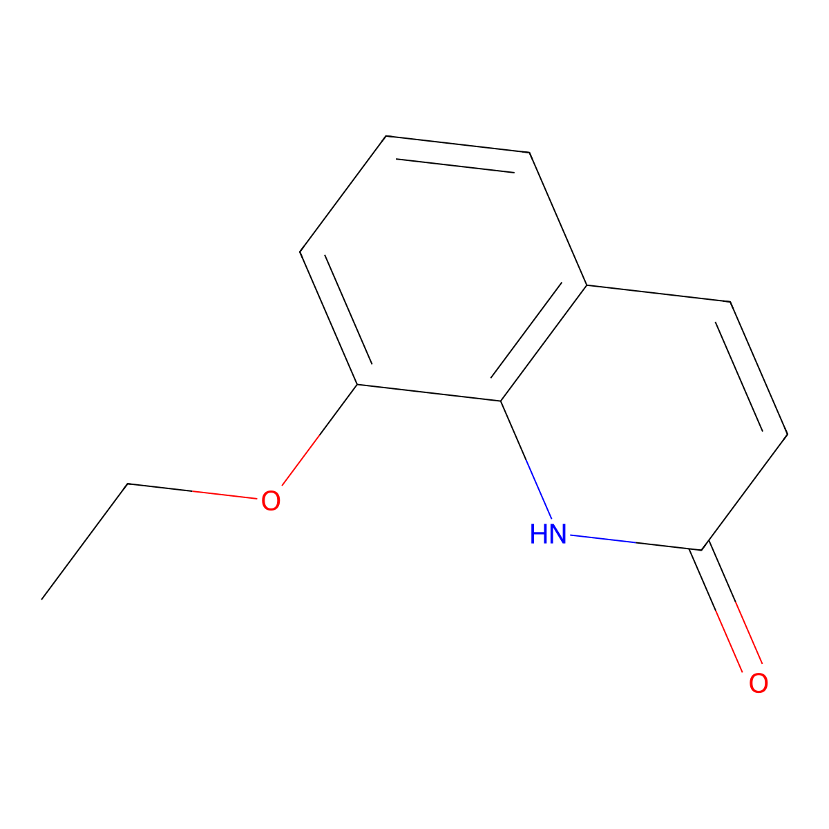 8-Ethoxyquinolin-2(1H)-one molecular structure, CAS 1226086-06-1
