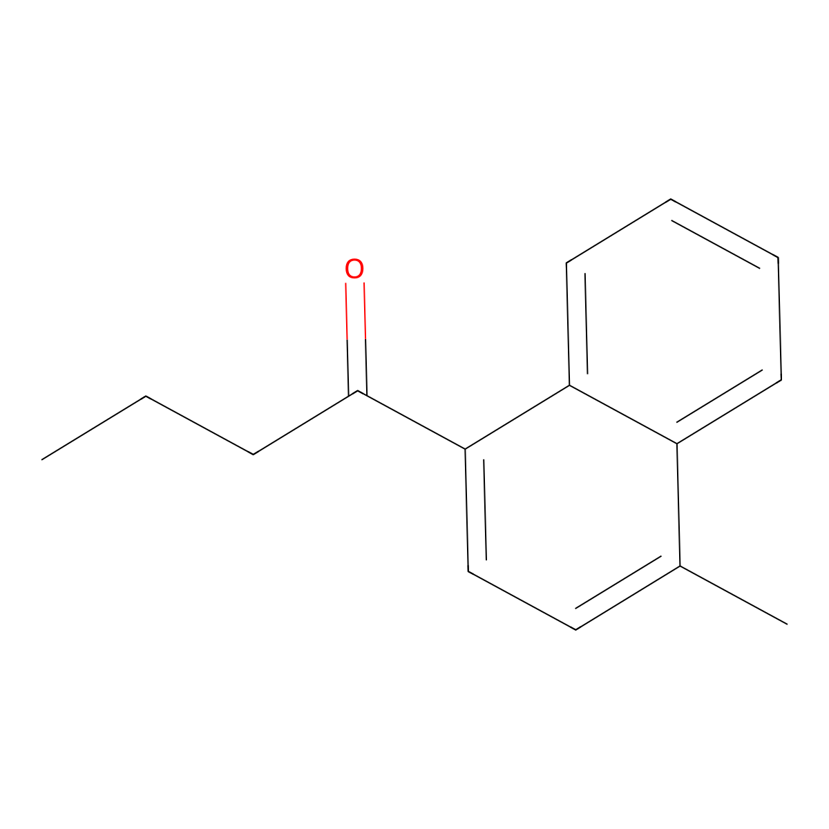 1-(4-Methyl-1-naphthalenyl)-1-butanone molecular structure, CAS 1226125-16-1