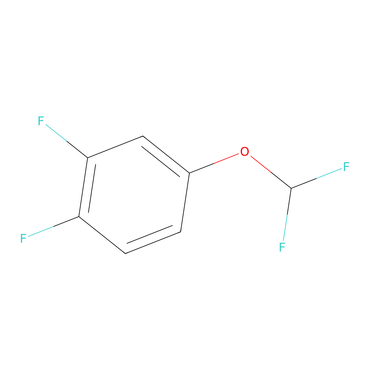 4-(Difluoromethoxy)-1,2-difluorobenzene molecular structure, CAS 1226153-51-0
