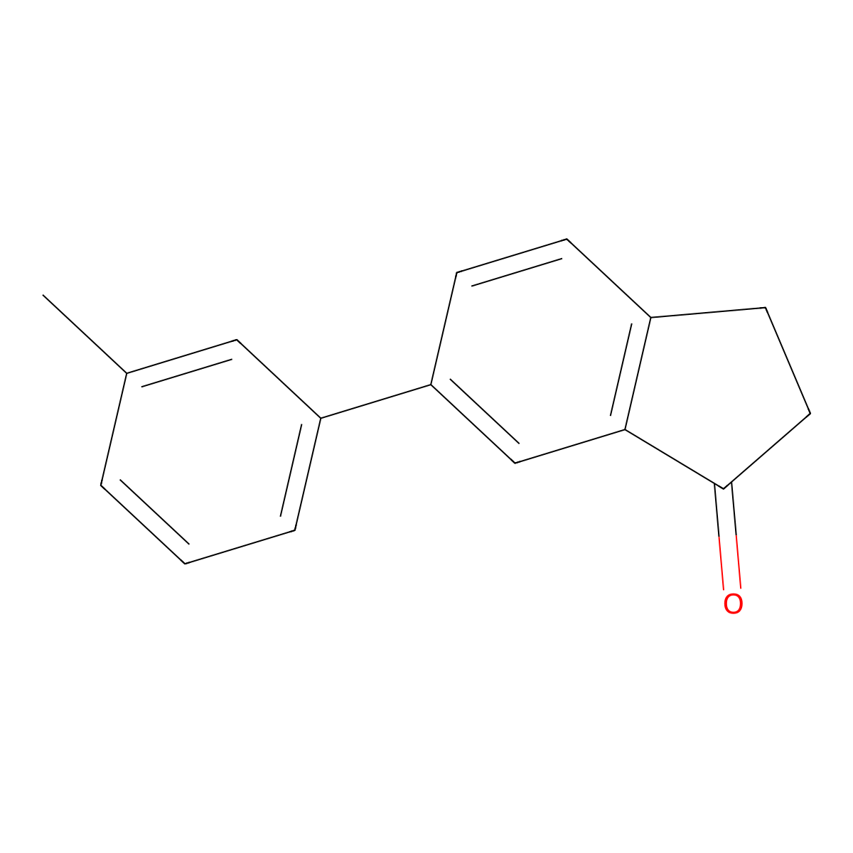 6-(m-Tolyl)-2,3-dihydro-1H-inden-1-one molecular structure, CAS 1226211-07-9