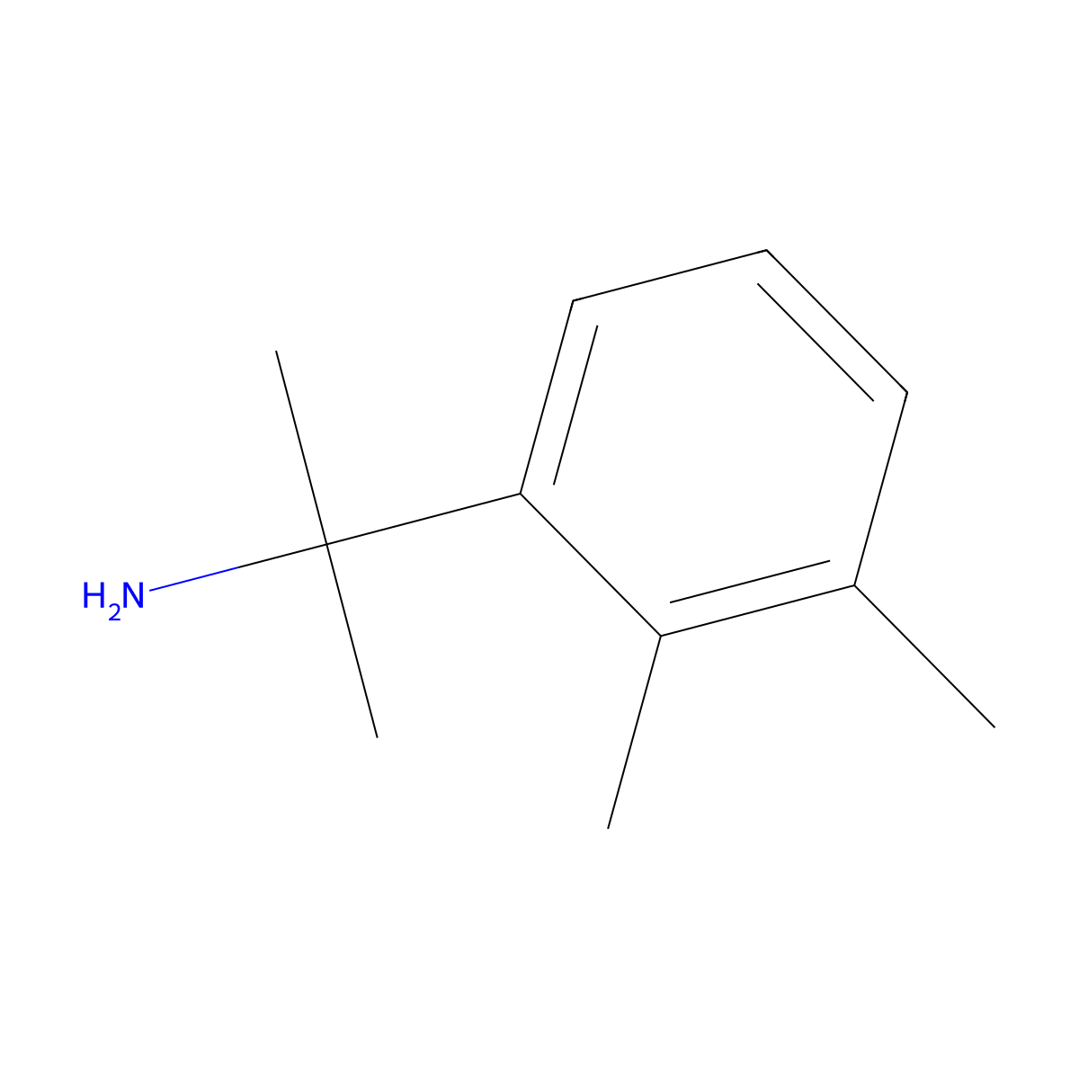 2-(2,3-Dimethylphenyl)propan-2-amine molecular structure, CAS 1226215-56-0